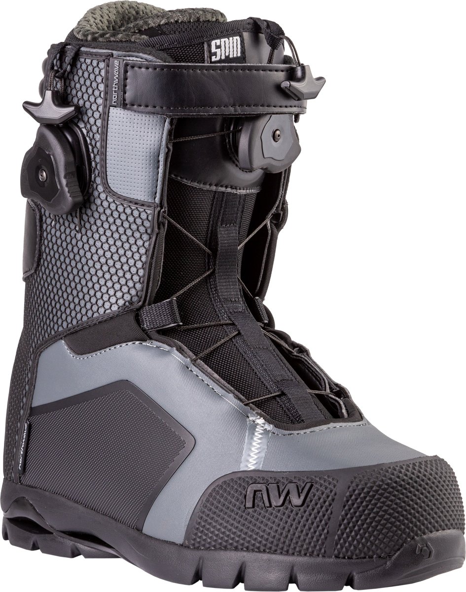 スノーボード NORTHWAVE DOMAIN 2 SPIN Buty snowboardowe Northwave Domain 2 Spin - szary (black
