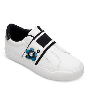 Buty sportowe damskie, Ideal Shoes W3079, białe, rozmiar 36 - IDEAL SHOES