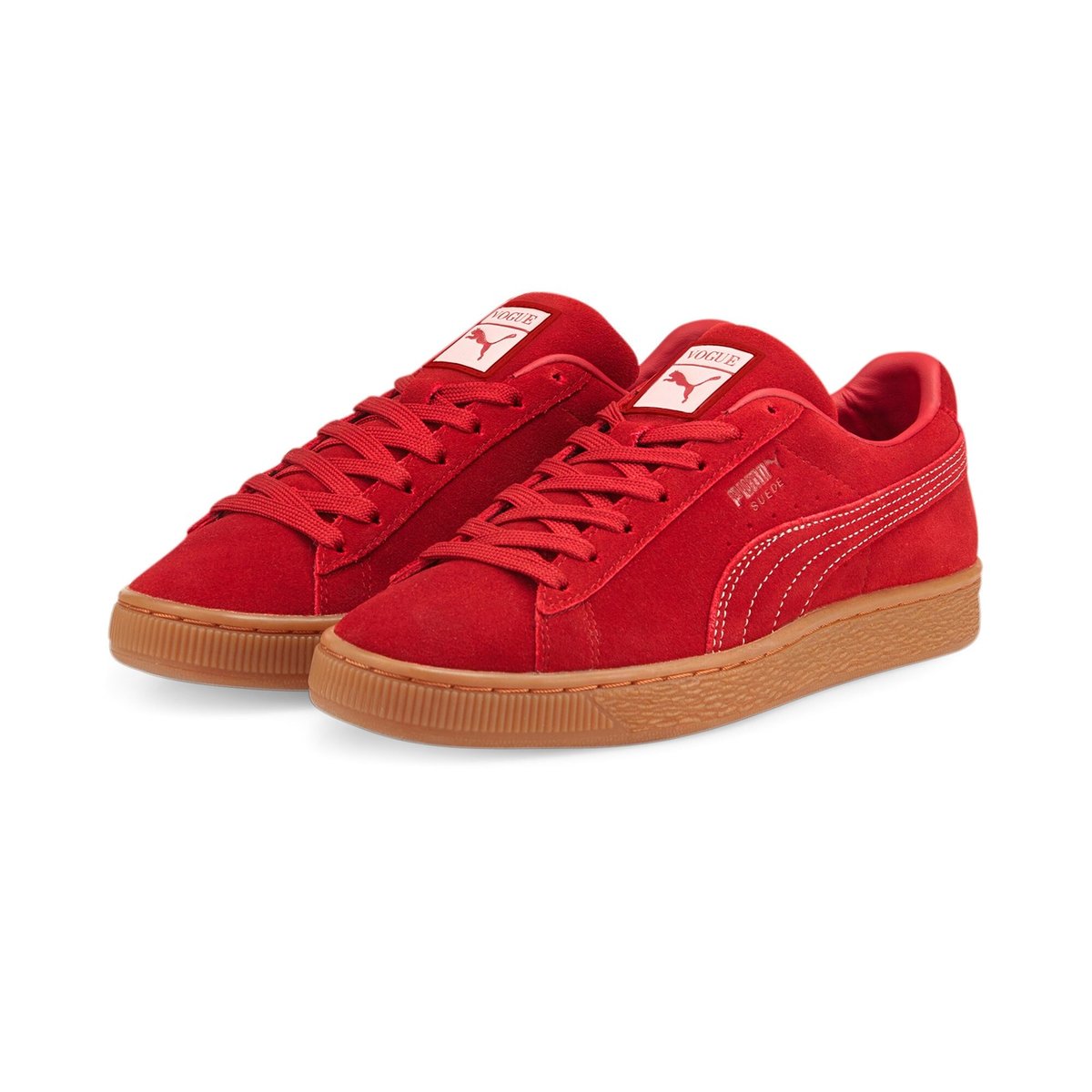 Buty sportowe damskie Puma SUEDE CLASSICS VOGUE czerwone
