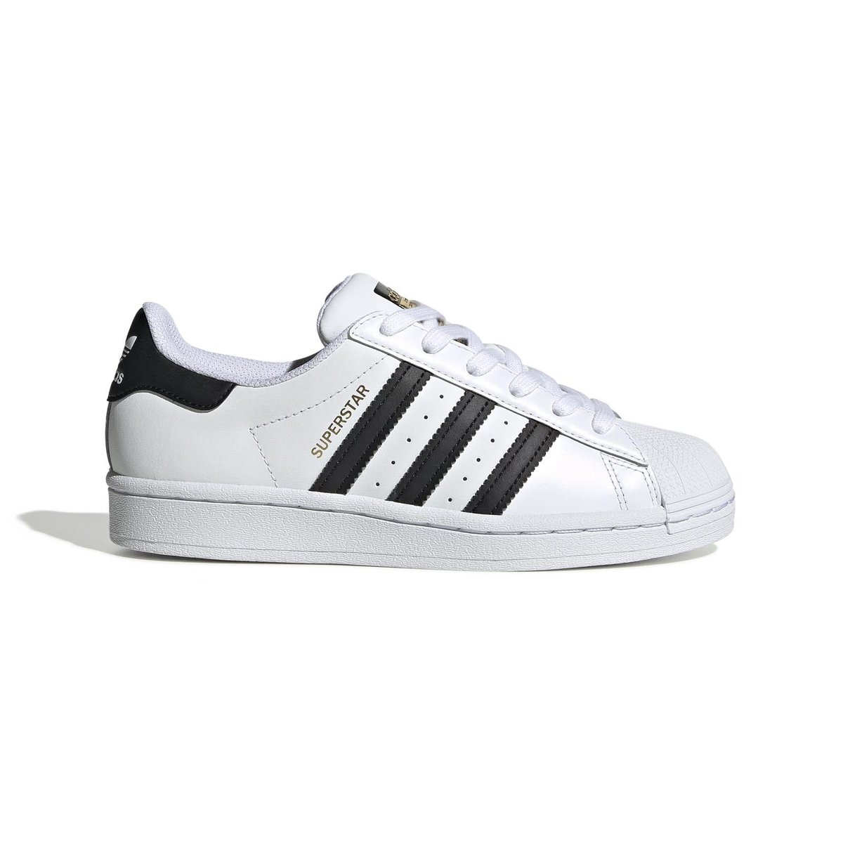 Buty sportowe dziecięce adidas SUPERSTAR J białe FU7712-39 1