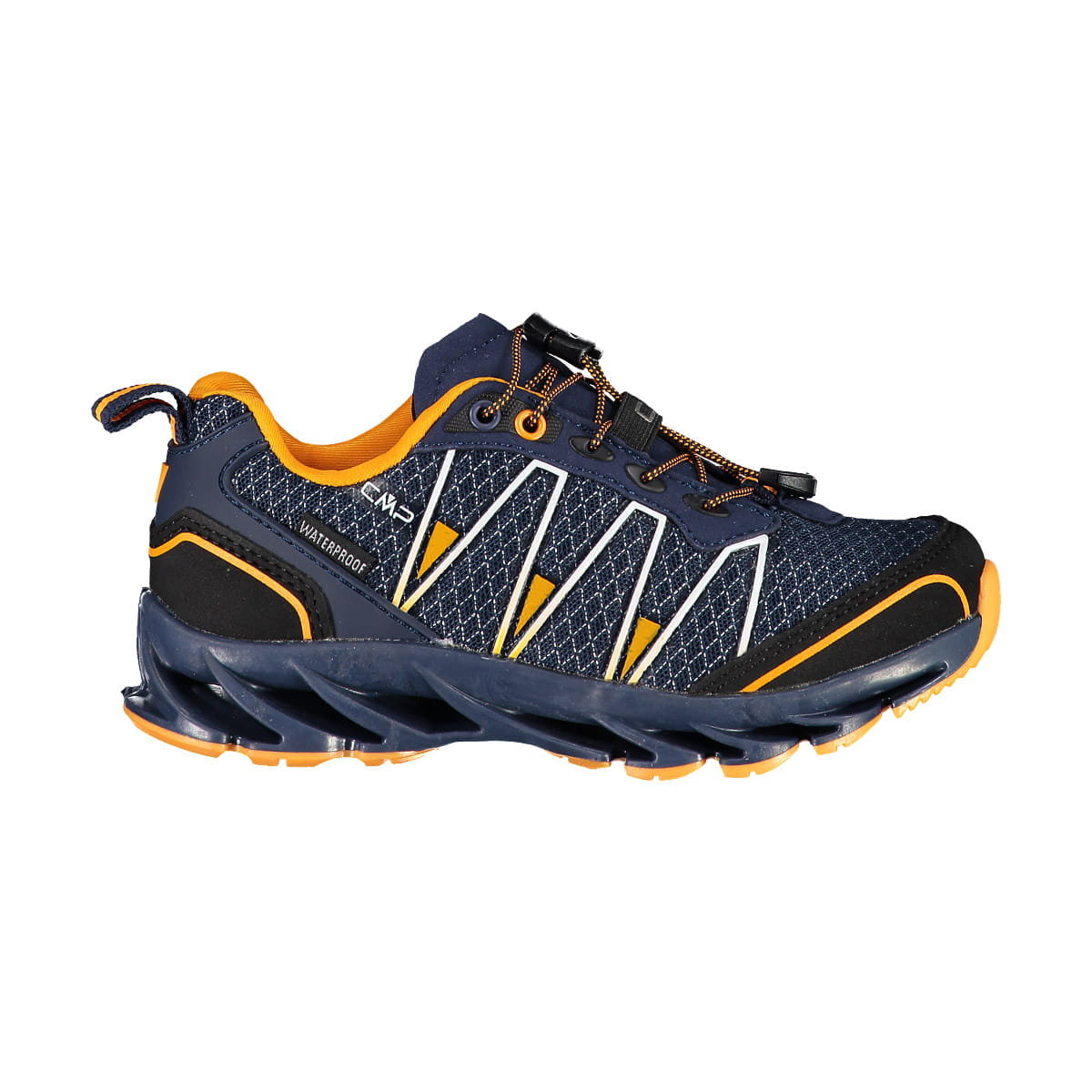 CMP Kids Altak Trail WP 2.0 Sportschoenen, uniseks, voor jongens en meisjes, Zwart Fuchsia, 33 EU