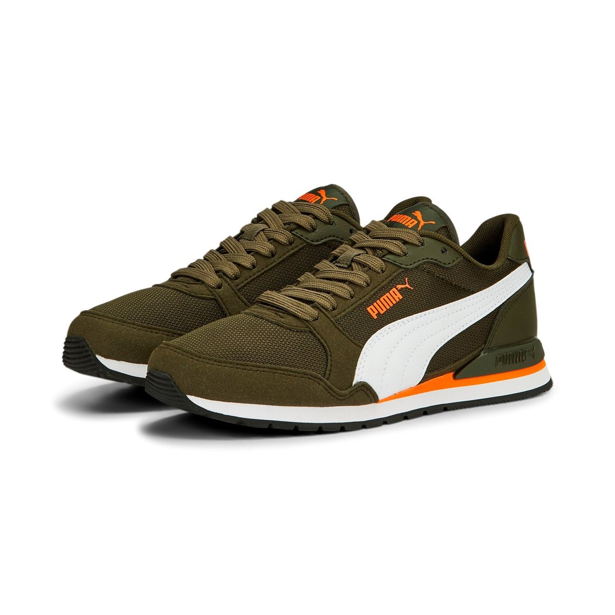 Buty sportowe dzieci ce Puma ST RUNNER V3 MESH JR khaki 38551015 38 Puma Sklep EMPIK.COM