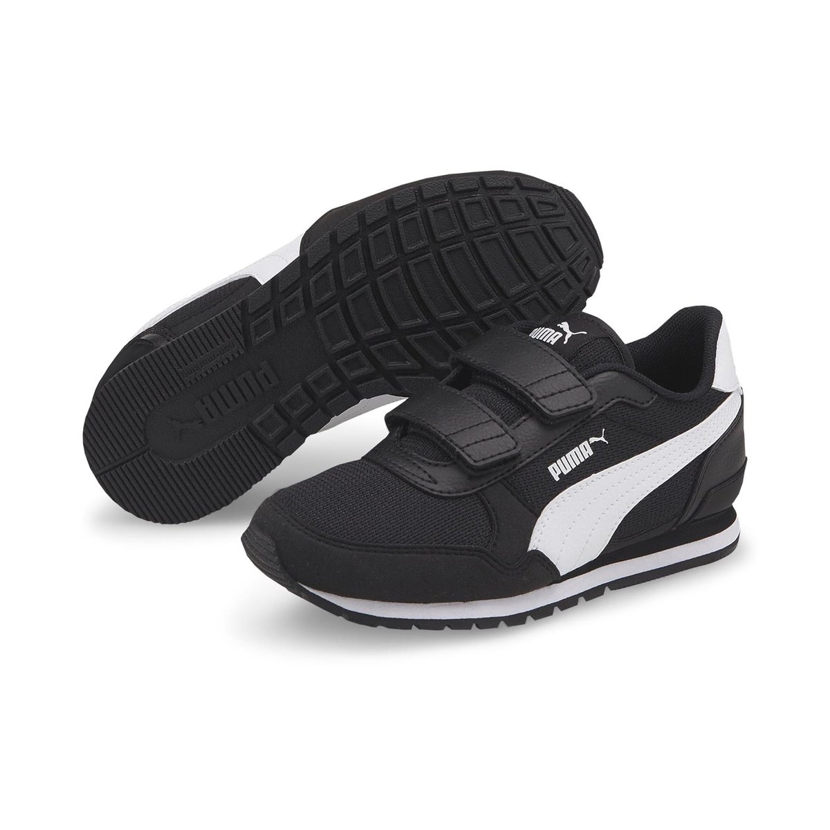 Buty sportowe dziecięce Puma ST RUNNER V3 MESH PS czarne