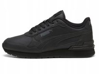 Buty Sportowe Juniorskie Puma St Runner V4 399736-01 Czarne Skóra 39