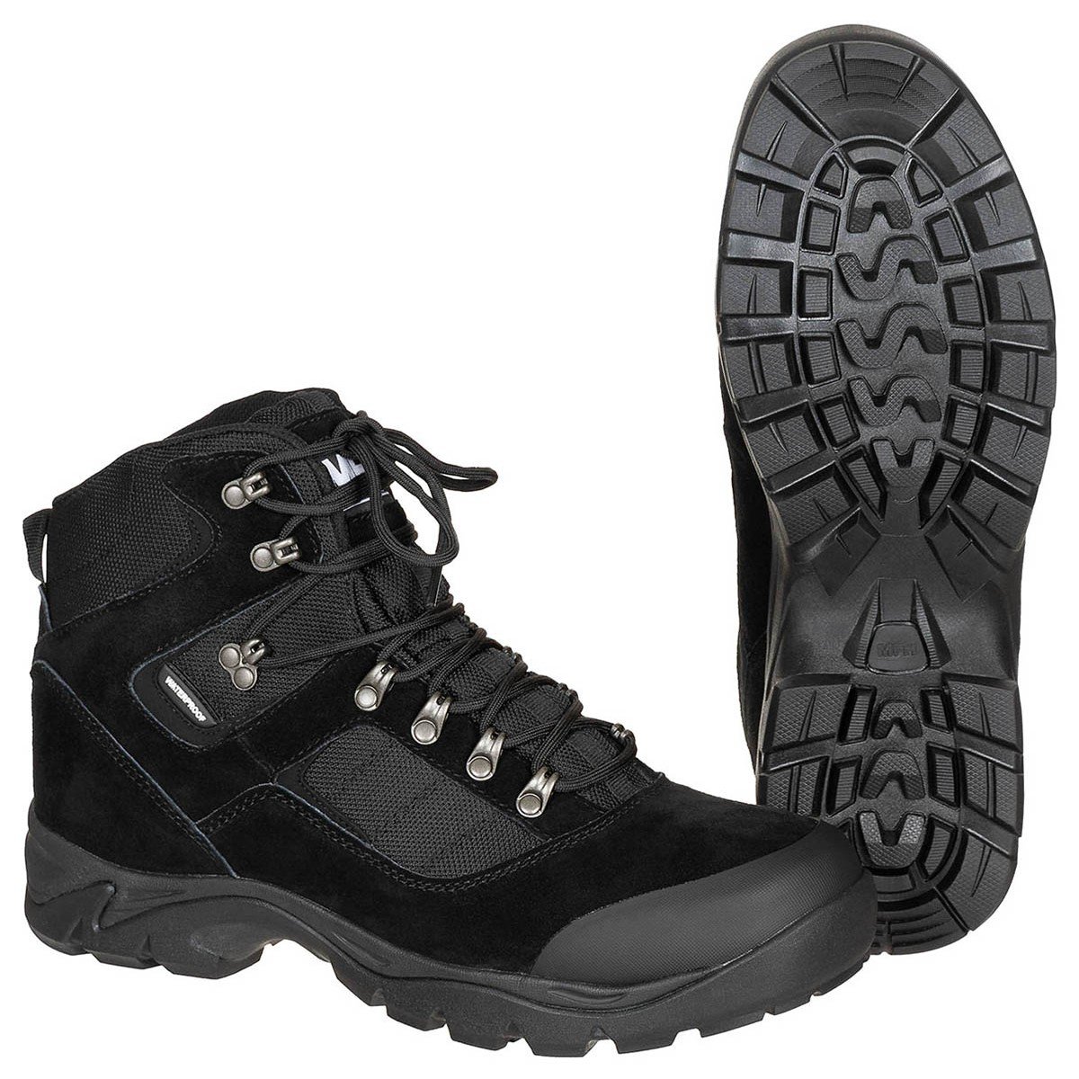 Stivaletto doppio elastico nero con suola gomma | 36 | 37 | 38 | 41