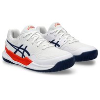 BUTY TENISOWE ASICS GEL RESOLUTION 9 AC GS JUNIOR WHITE/BLUE 103 40 Asics