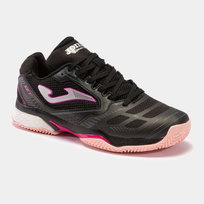 Buty Tenisowe Damskie Joma T.Set Lady Clay Black Fuchsia - 40 Joma
