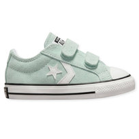 Buty trampki dziecięce Converse Star Player 76 na rzepy zamszowe miętowe-22 Converse
