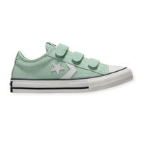 Buty trampki dziecięce Converse Star Player 76 na rzepy zamszowe miętowe-35 Converse