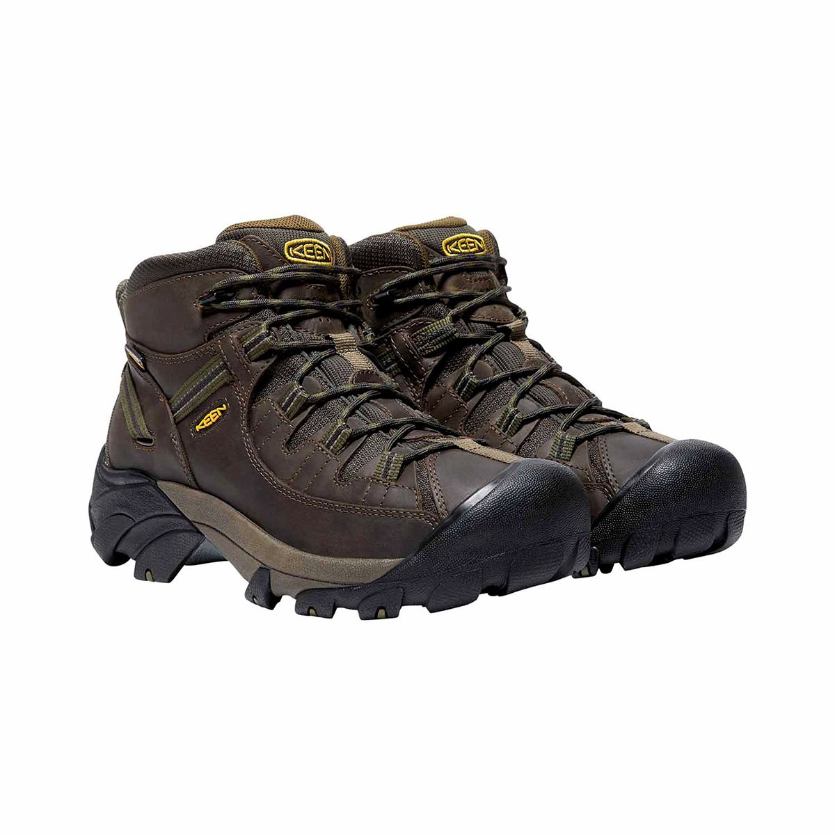 Bottes KEEN Targhee II Mid Femmes Taille 9 - Randonnée Cuir Marron | Imperméables KEEN.Dry, Semelle Grip, Pour Toutes Saisons