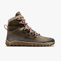 Buty trekkingowe skórzane Vivobarefoot Tracker Leather AT - brązowe Inna marka