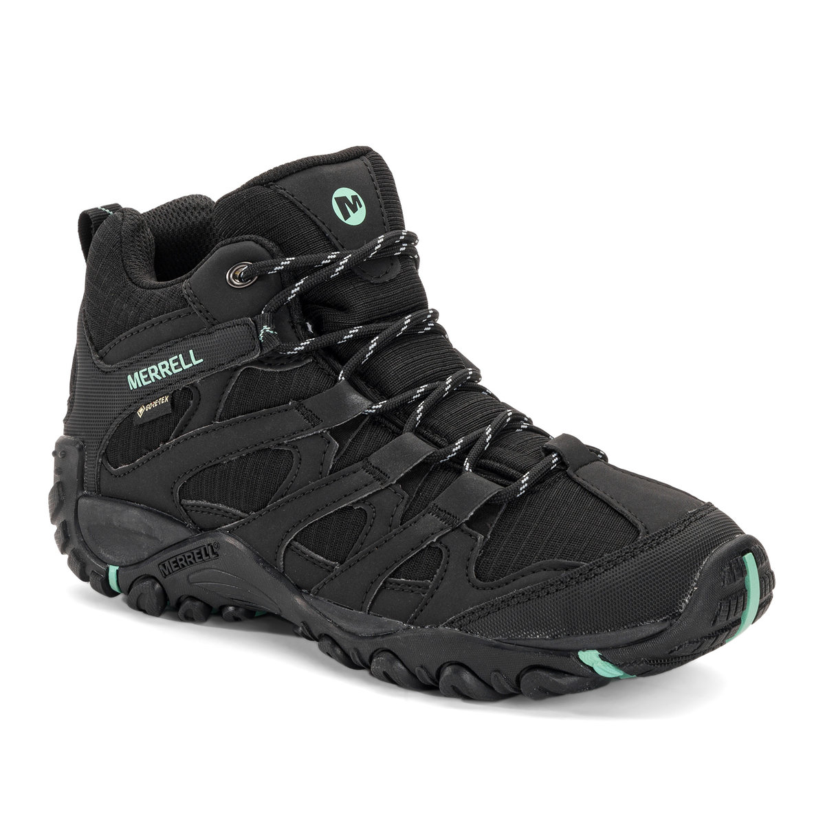 Buty Turystyczne Damskie Merrell Claypool Sport Mid Gtx Black Wave Eu Merrell Sport