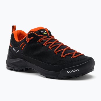 Buty turystyczne męskie Salewa Wildfire Leather czarne 00-0000061395 - Salewa