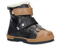 Buty zimowe dziecięce Bartek 8800356 trzewiki chłopięce na rzepy skóra-26