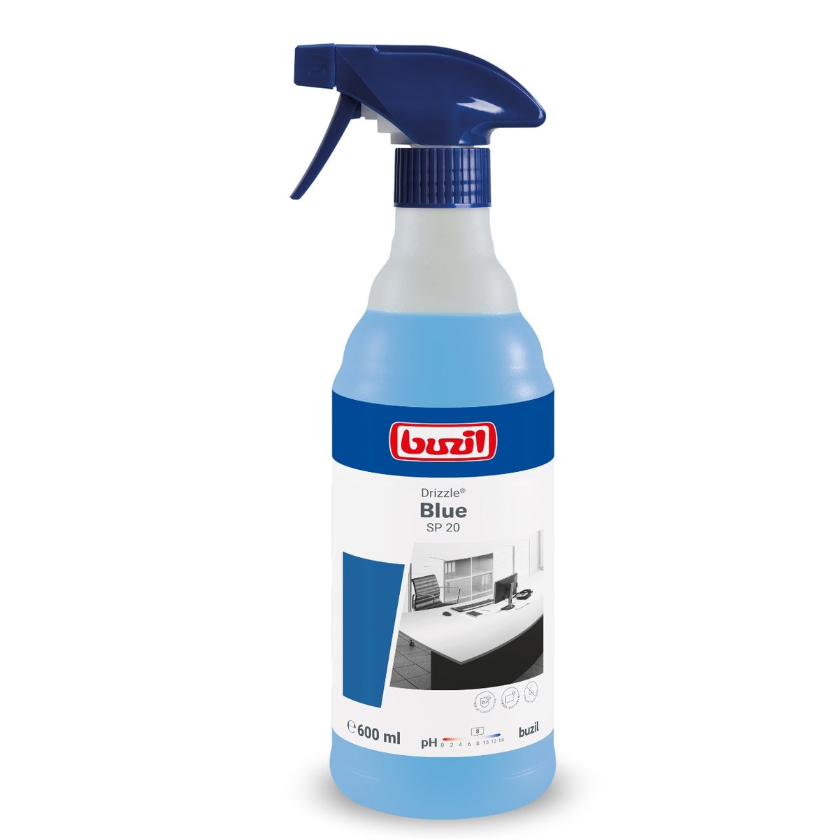 Buzil Drizzle blue SP20 600ml Mycie szyb, pleksiglas - BUZIL | Sklep ...