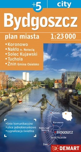 Bydgoszcz. Plan miasta 1:23 000