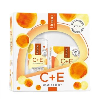 C+E Vitamin Energy zestaw nawilżająca pianka myjąca 150ml + odżywczy krem nawilżający 50ml - Lirene