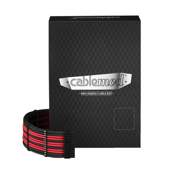 CableMod PRO ModMesh C-Series AXi, HXi, RM Zestaw przewodów krwistoczerwony - Inny producent