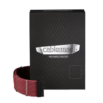 CableMod PRO ModMesh C-Series Rmi, RMx Zestaw przewodów krwistoczerwony - Inny producent