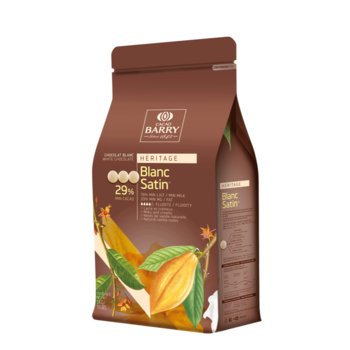 Cacao Barry Czekolada Biała Blanc Satin 29% 5 Kg - Inna marka