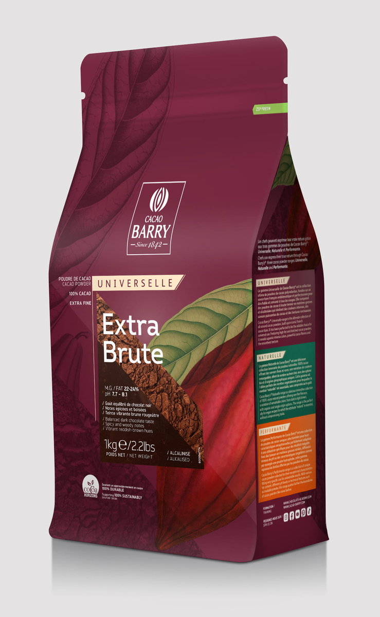 Cacao Barry Kakao Extra Brute 1kg - Callebaut | Sklep EMPIK.COM