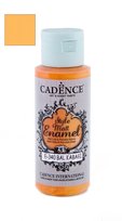 Cadence, Farba matowa do szkła i porcelany, 59ml., dyniowy