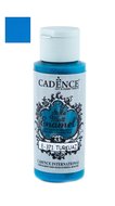 Cadence, Farba matowa do szkła i porcelany, 59ml., turkus - Cadence