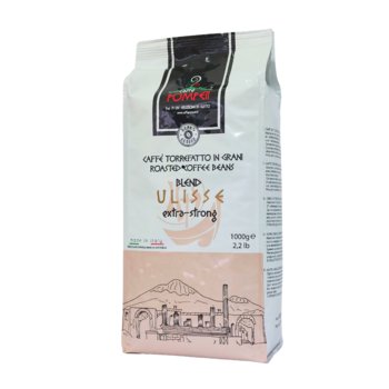 Caffè Pompeii ULISSE extra strong 1 kg, Kawa ziarnista - Inna marka