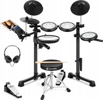 CAHAYA Elektroniczny Zestaw Perkusyjny Dual Trigger 350 dźwięków pad 8" brak danych