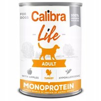 Calibra Life Adult Monoprotein Turkey Apples 400G