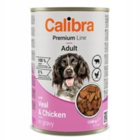 Calibra premium adult dog Veal & Chicken 1240 g