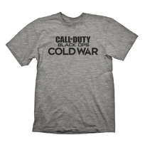 Call Of Duty: Black Ops Cold War T-Shirt Unisex Dla Dorosłych Logo (L / Szary) Call of Duty