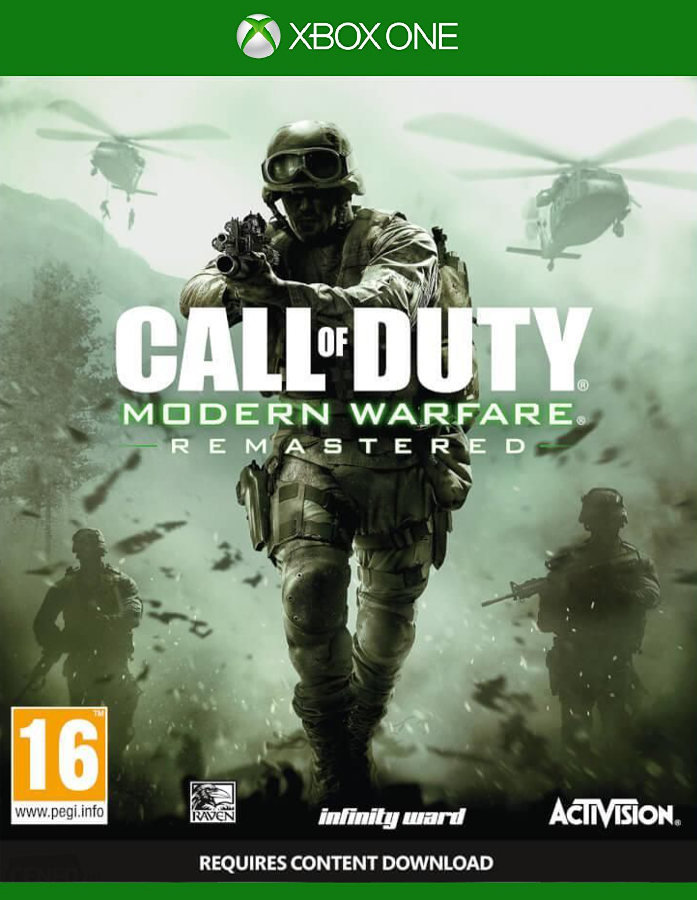 Фото - Гра Activision Call of Duty Modern Warfare Remastered, Xbox One 