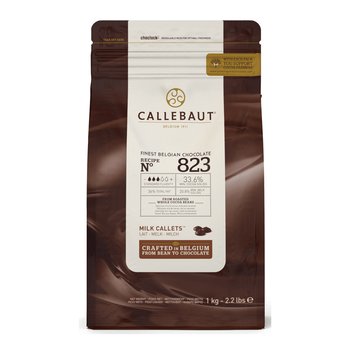 Callebaut 823Nv Mleczna Belgijska Czekolada 1Kg - Callebaut