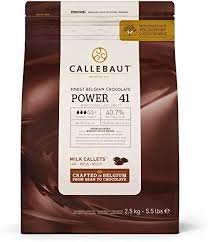 Callebaut Power 41 mleczna czekolada belgijska 2.5kg - Callebaut