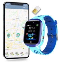 CALMEAN Child Watch JOY + Karta SIM, niebieski CALMEAN