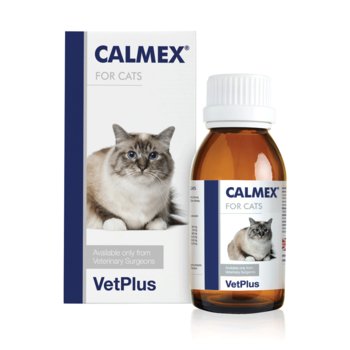 CALMEX suplement uspokający dla kotów - kropelki 60ml - Vet Plus Limited
