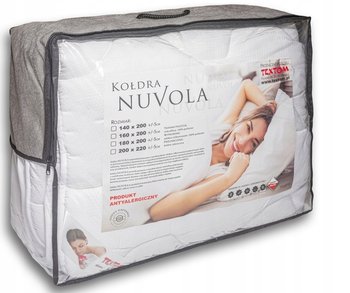 CAŁOROCZNA KOŁDRA ANTYALERGICZNA GOFROWANA 150x200 SUPER PUSZYSTA MIĘKKA - Textom
