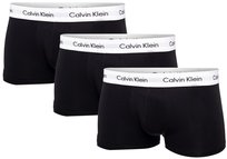Calvin  Klein Bokserki Męskie Low Rise Trunk 3 Pak Black U2664G 001 M