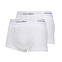 Calvin Klein Bokserki Męskie Z Logo (zestaw 2 Sztuk) (S (52-55 Cm) / Ciepły Biały) Calvin Klein
