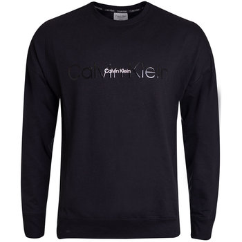 Calvin Klein Cienka Bluza Męska L/S Sweatshirt Czarna 000Nm2352E Ub1 L - Calvin Klein