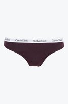 Calvin Klein Damskie Figi Bordowe z Logo w Pasie XS 2a3d1_m* Tia Calvin Klein