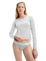 Calvin Klein Damskie Majtki Stringi Thong White 000Qd3751E 13Q S Calvin Klein