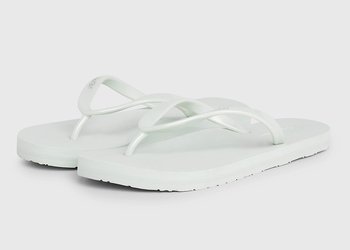 Calvin Klein Japonki HW0HW02043 41 Flip Flop Deboss Logo Met - Calvin Klein