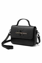 CALVIN KLEIN JEANS CZARNA TOREBKA KLASYCZNA Z LOGO 5 2I4A Inna marka