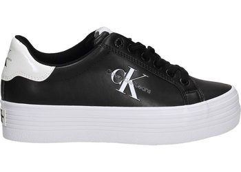 Calvin Klein Jeans Półbuty YW0YW01393 39 Bold Vulc Flatf Lace Lth Met - Calvin Klein