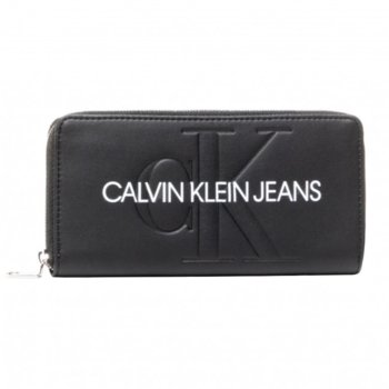 Calvin Klein Jeans Portfel Damski Zip Around - Calvin Klein