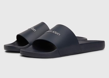 Calvin Klein Klapki HM0HM00455 42 Pool Slide Rubber - Calvin Klein