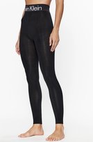 CALVIN KLEIN LEGGINSY DAMSKIE CZARNE Z LOGO WYSOKI STAN M JQA Calvin Klein