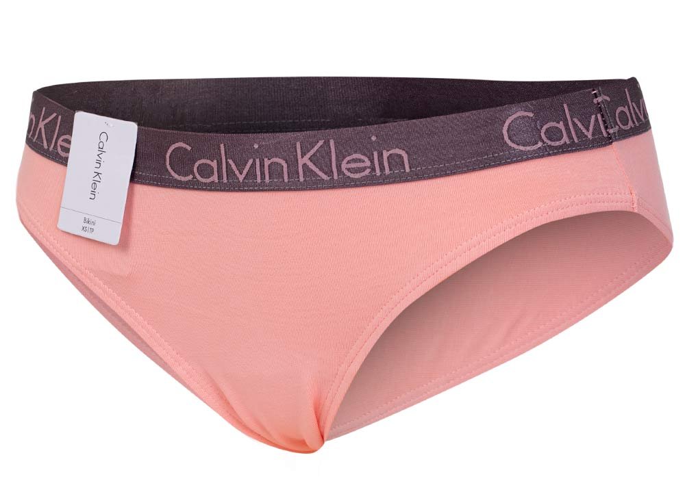 CALVIN KLEIN MAJTKI DAMSKIE BIKINI PINK 000QD3540E TJU - Rozmiar: XL ...